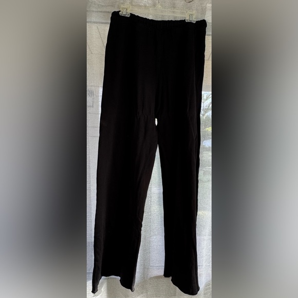 Lanston Black Wide Leg Drawstring Pant Size Medium - Picture 9 of 9